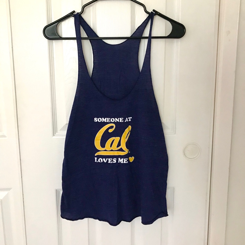 Navy Blue Berkeley Souvenir Tank Top
